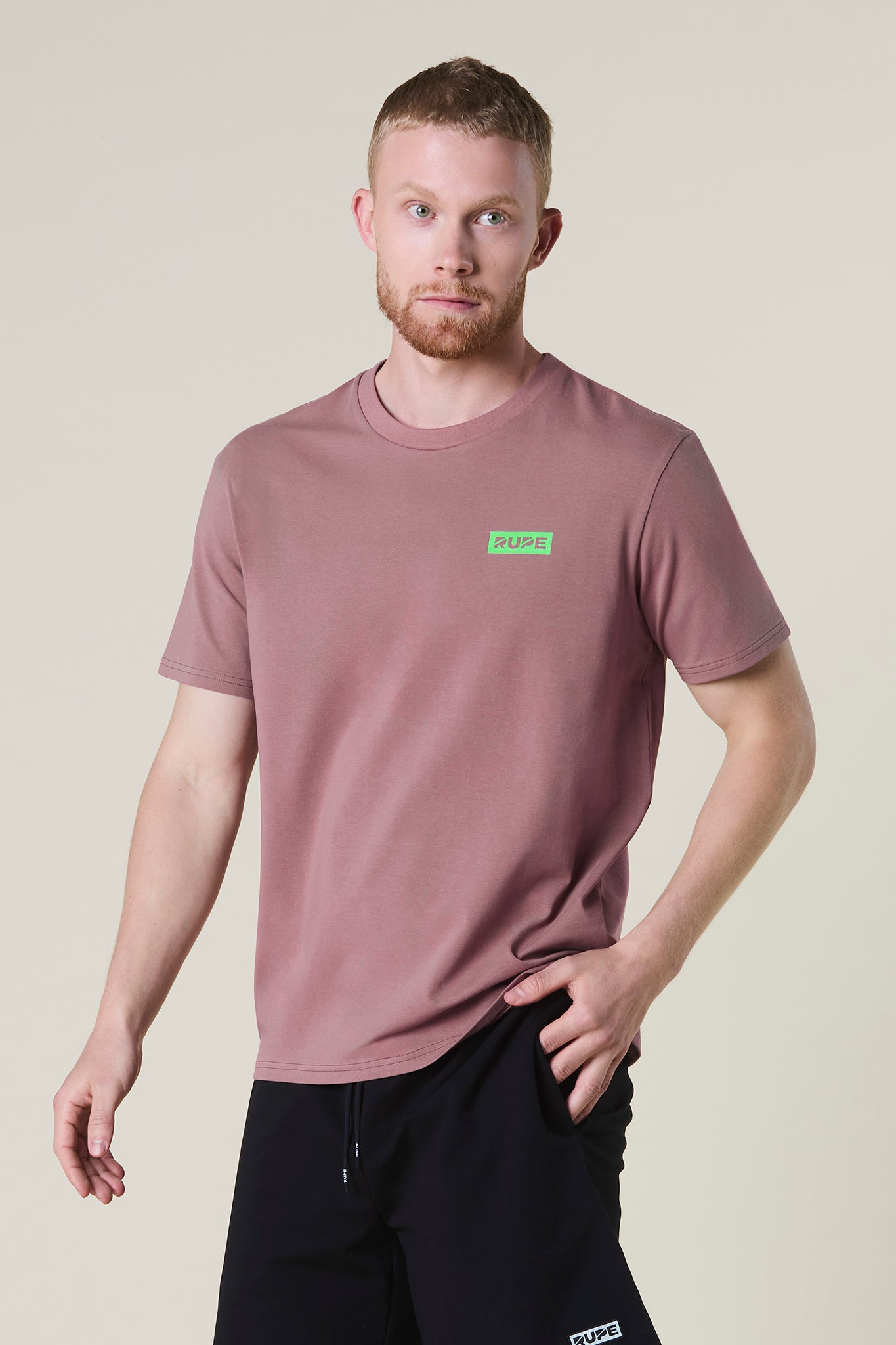 Men's cotton T-Shirt - Old Purple